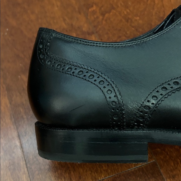 Cole Haan Black Leather Lace-Up Oxfords, Size 12 - Picture 12 of 16
